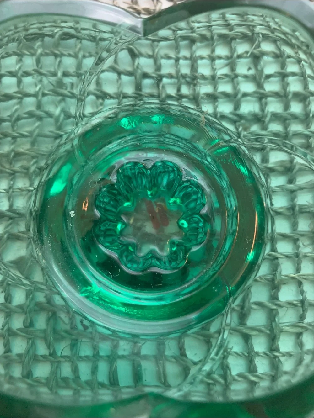 Bormioli Rocco Italian Made Floral Votive Candle Holder
